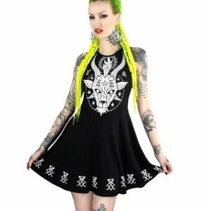 Killstar Goat Skater Dress (Discontinued)